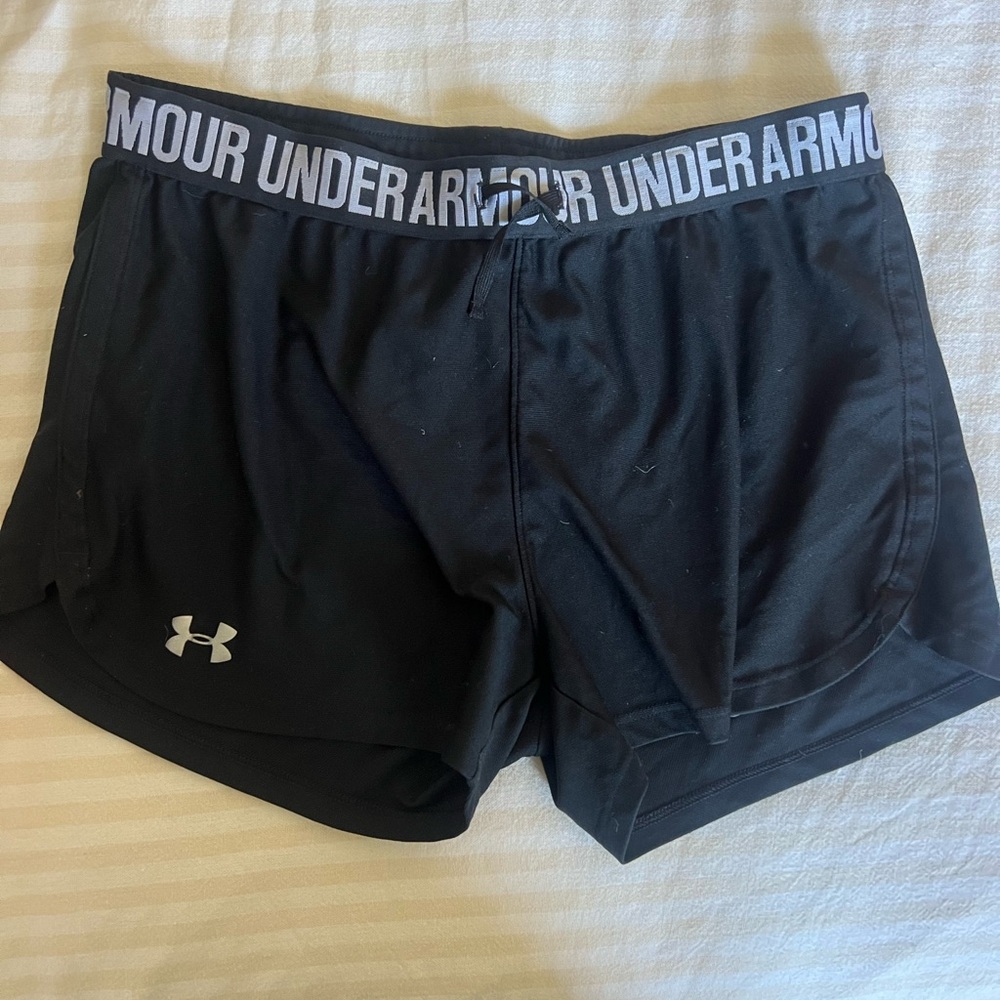 Under Armour Women's Black Athletic Shorts